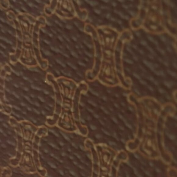 Auth Vintage Celine Macadam Top Handle Brown Bag - Picture 3 of 13